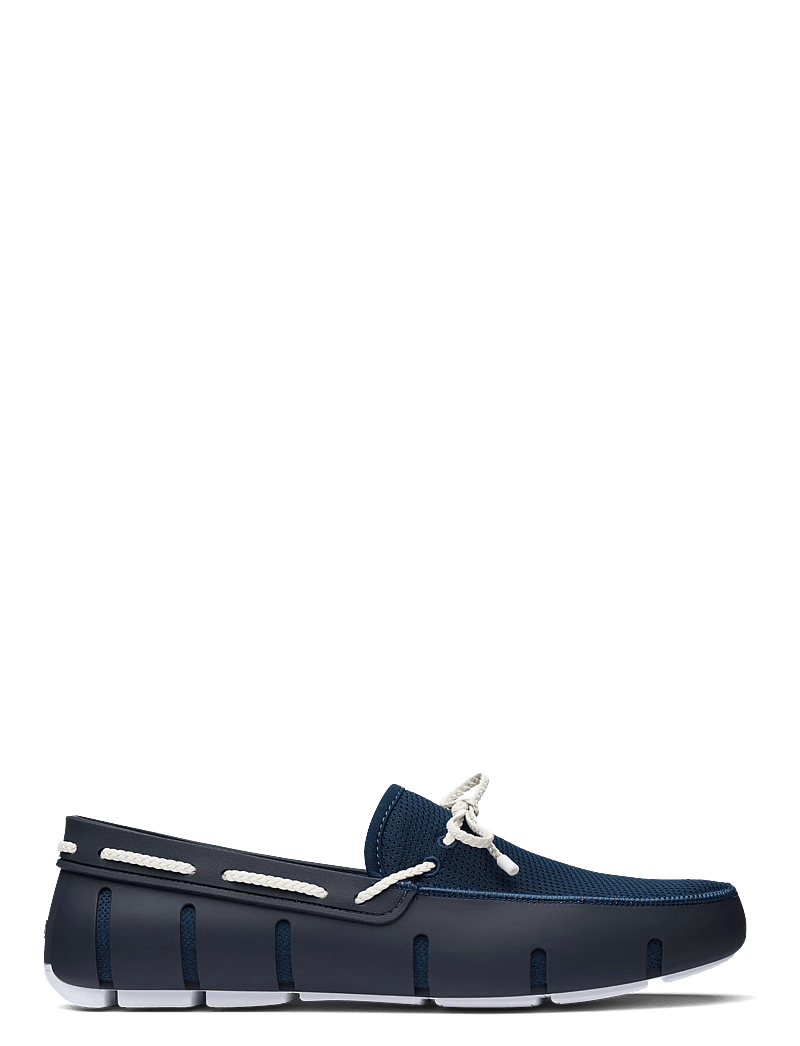 Swims - Braided Lace Loafer - navy/white - 0
