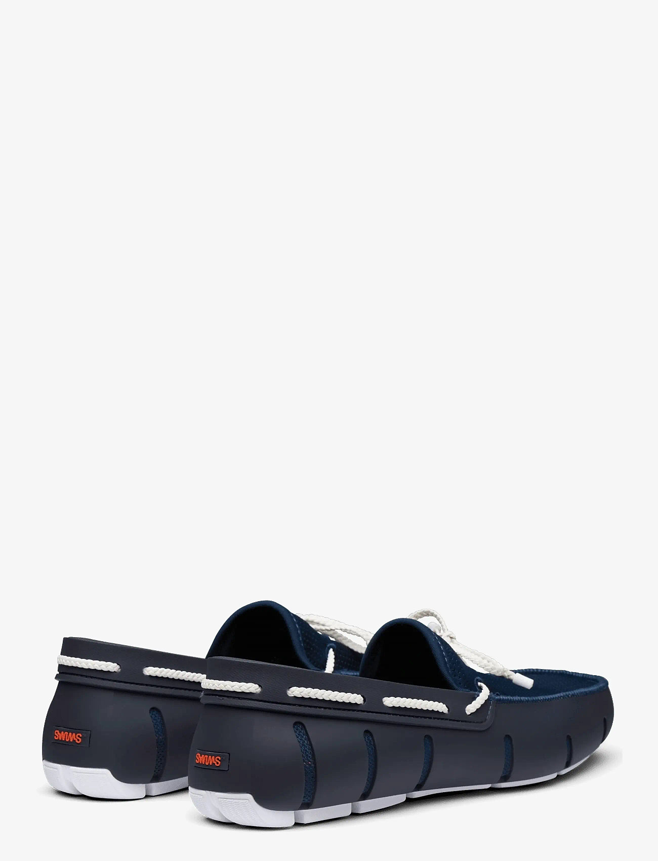 Swims - Braided Lace Loafer - navy/white - 2