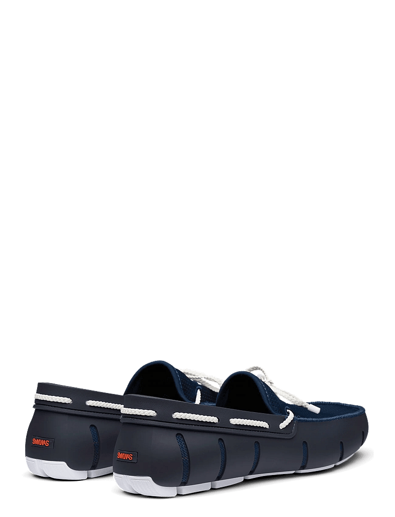 Swims - Braided Lace Loafer - navy/white - 2