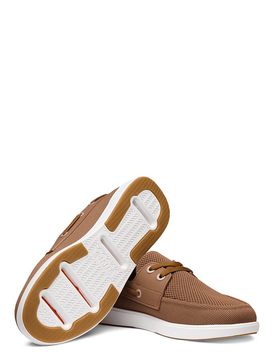 Swims - BREEZE BOAT SHOE - bootsschuhe - cognac/white/gum - 2