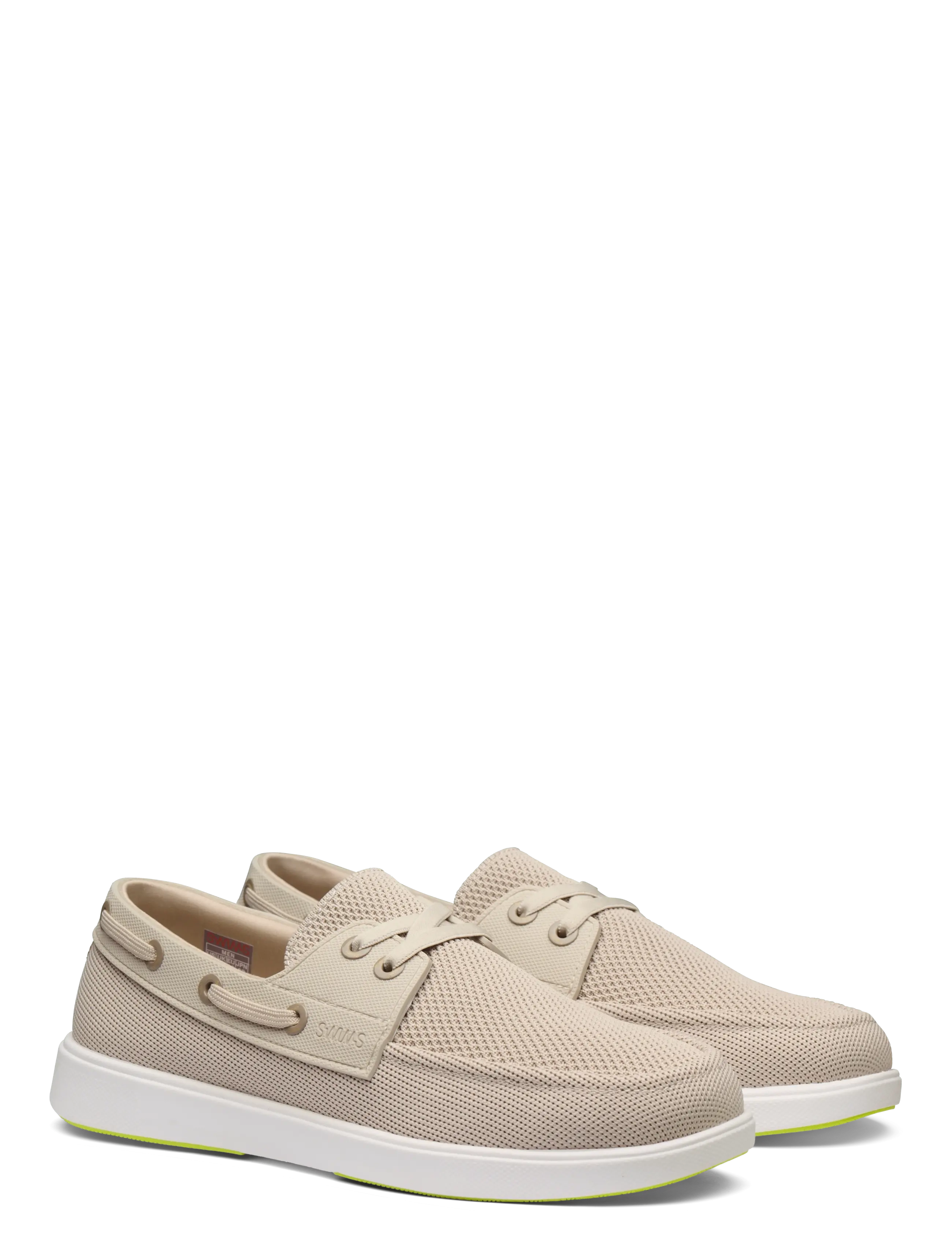 Swims - BREEZE BOAT SHOE - sejlersko - mist/sand/white - 1