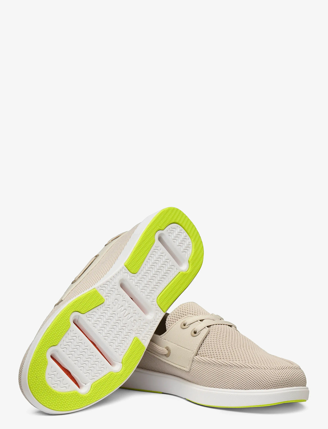 Swims - BREEZE BOAT SHOE - mist/sand/white - 2