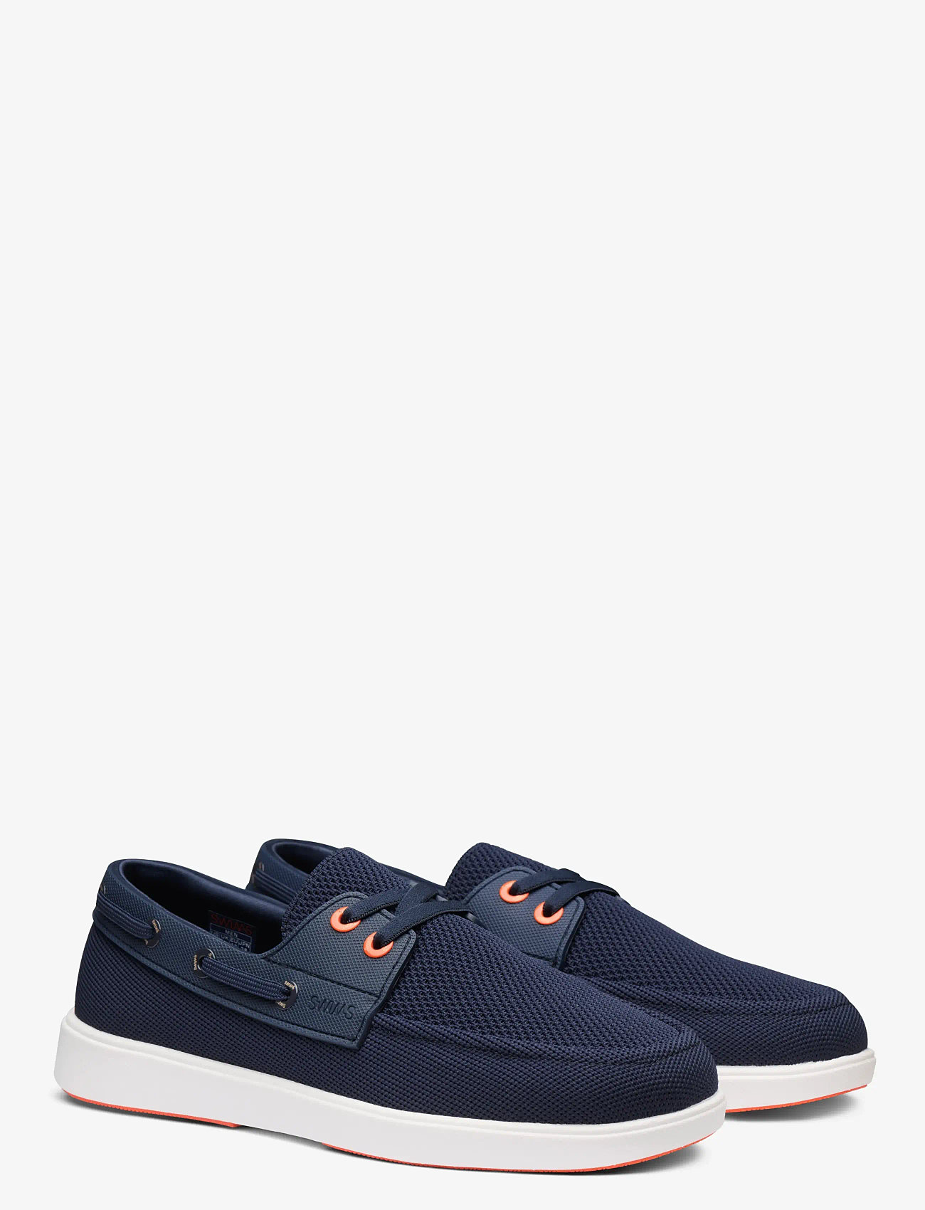 Swims - BREEZE BOAT SHOE - navy/white/orange - 1