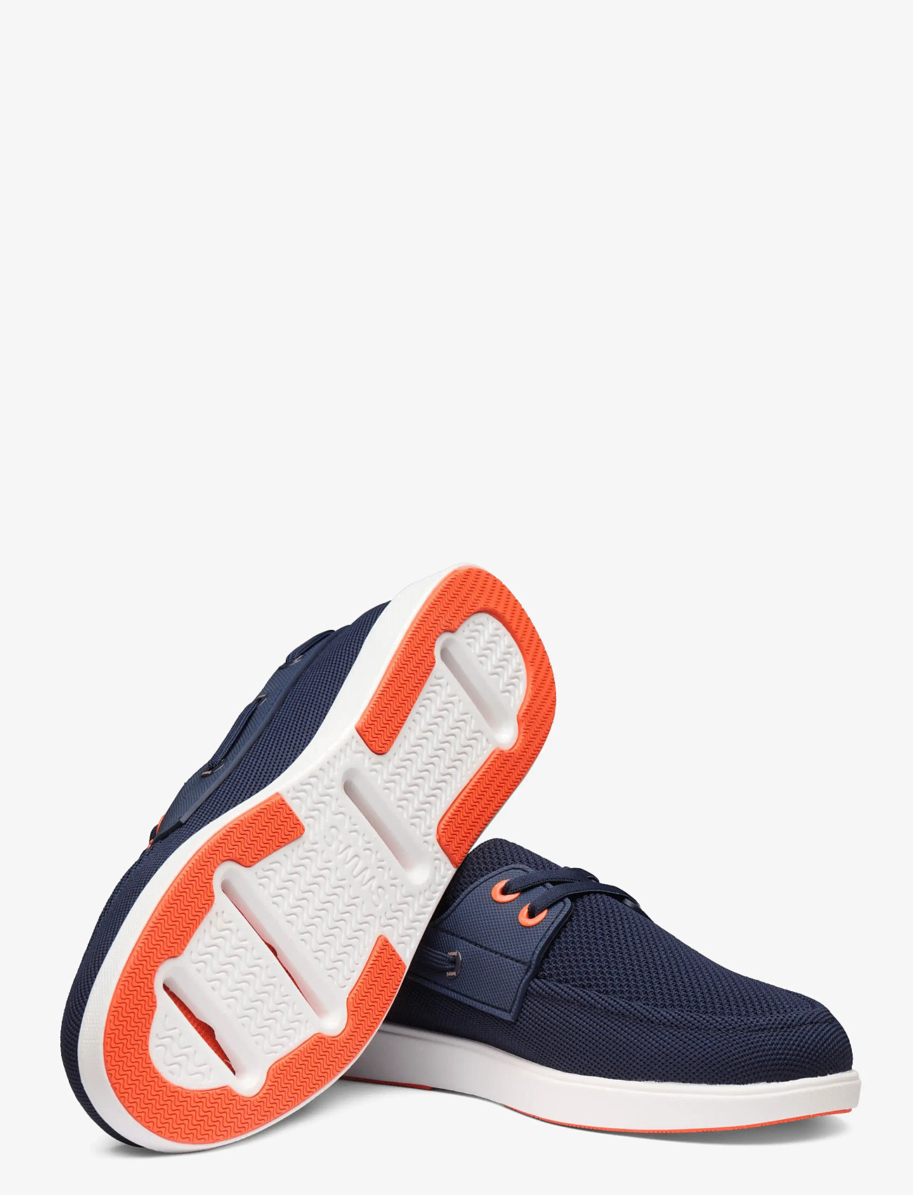 Swims - BREEZE BOAT SHOE - navy/white/orange - 2