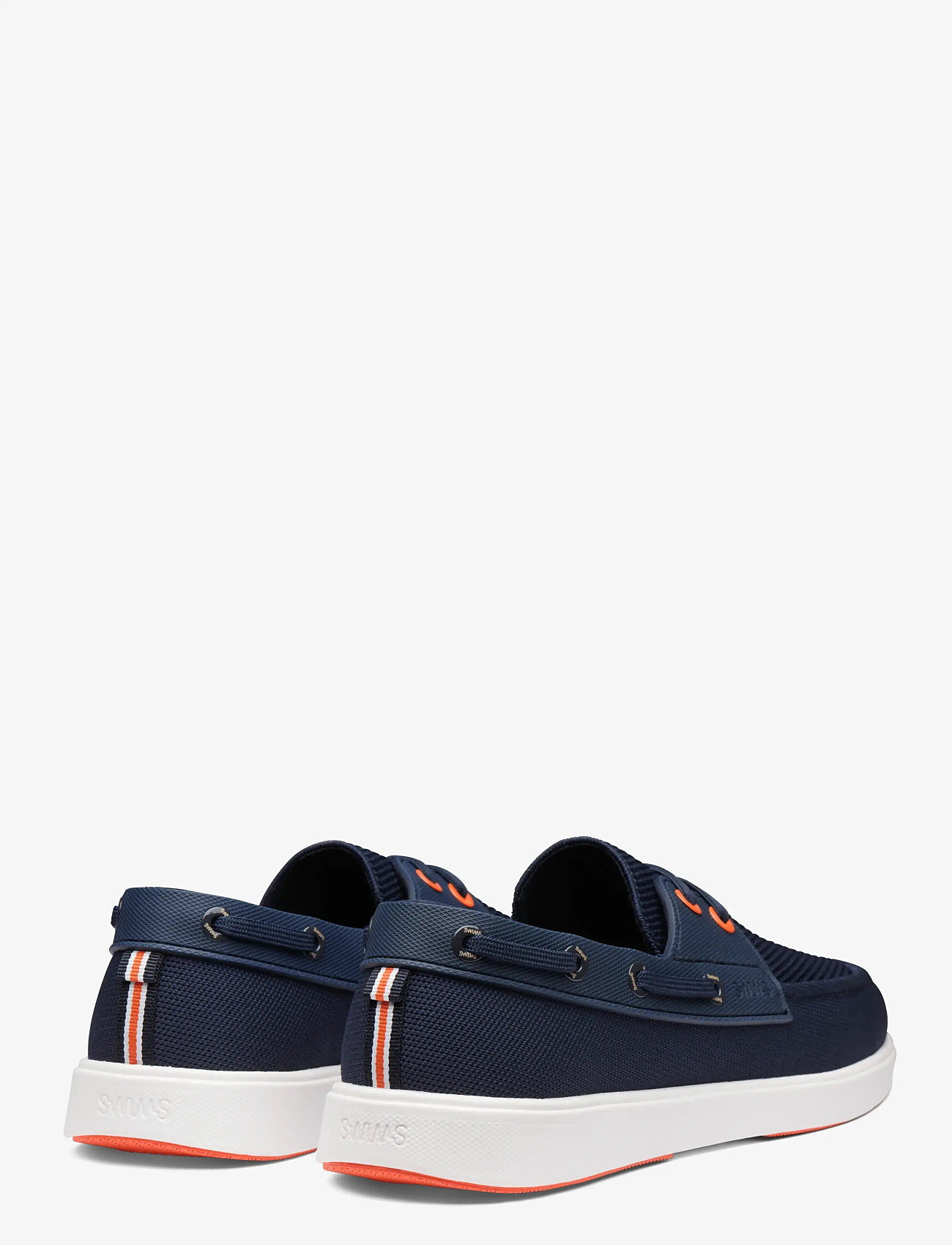 Swims - BREEZE BOAT SHOE - navy/white/orange - 3