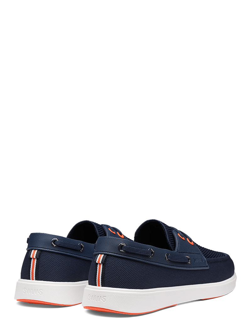 Swims - BREEZE BOAT SHOE - navy/white/orange - 3