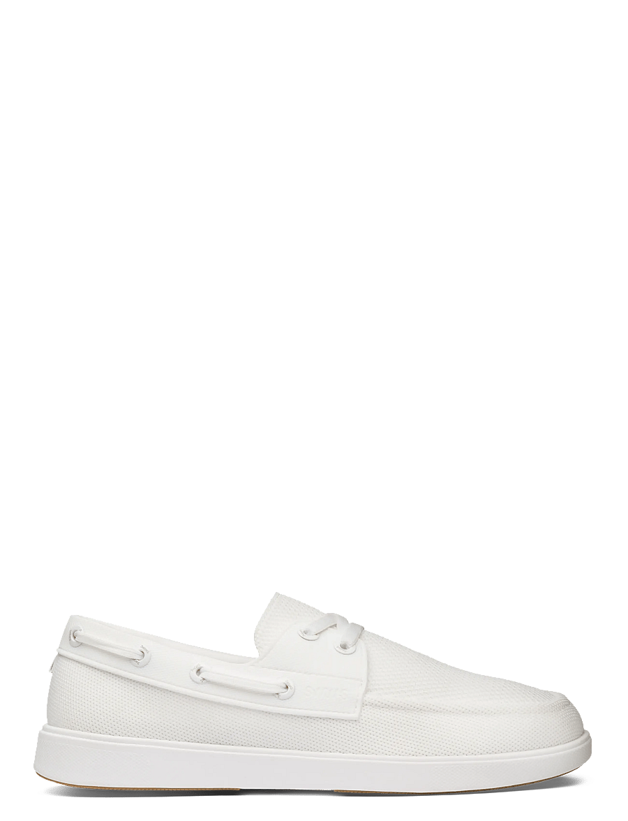 Swims - BREEZE BOAT SHOE - seglarskor - white/gum - 0