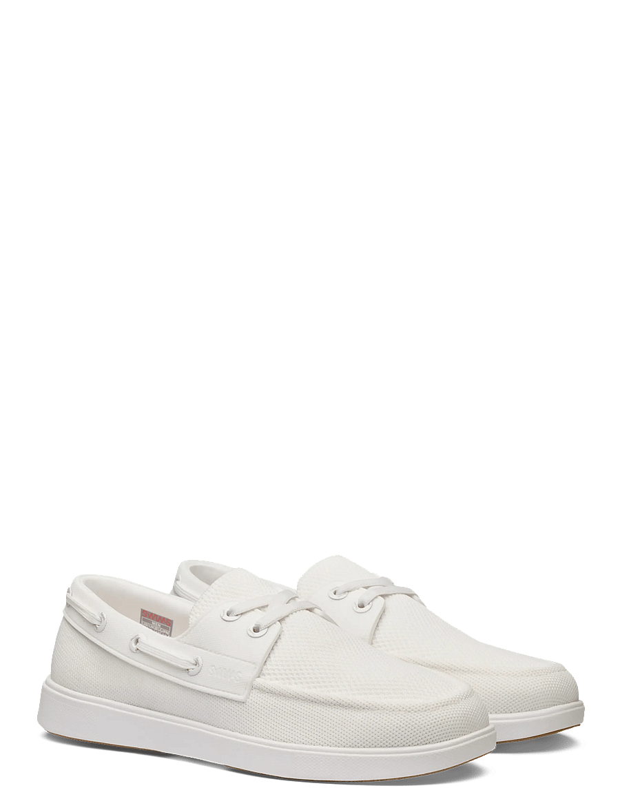 Swims - BREEZE BOAT SHOE - seglarskor - white/gum - 1
