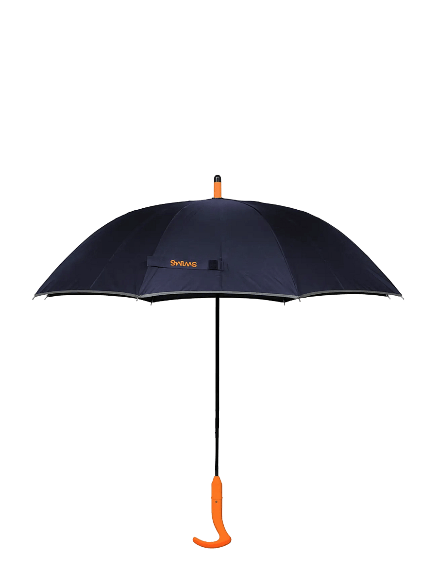 Swims - Umbrella Long - regenschirme - navy/orange - 0