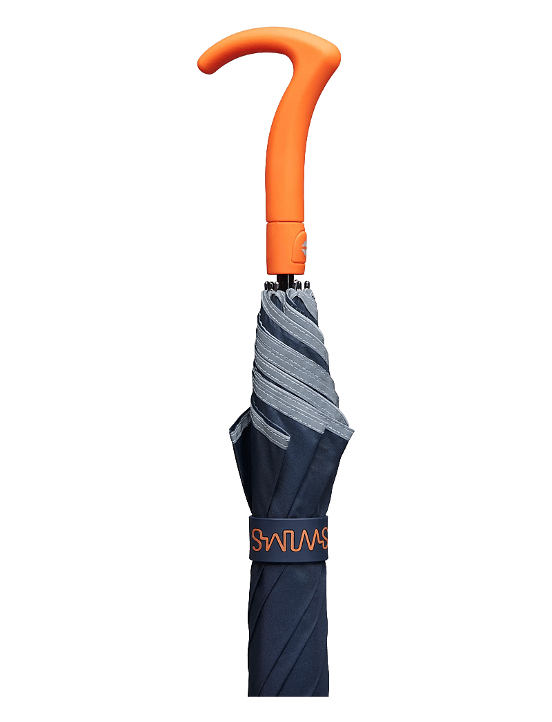 Swims - Umbrella Long - regenschirme - navy/orange - 1