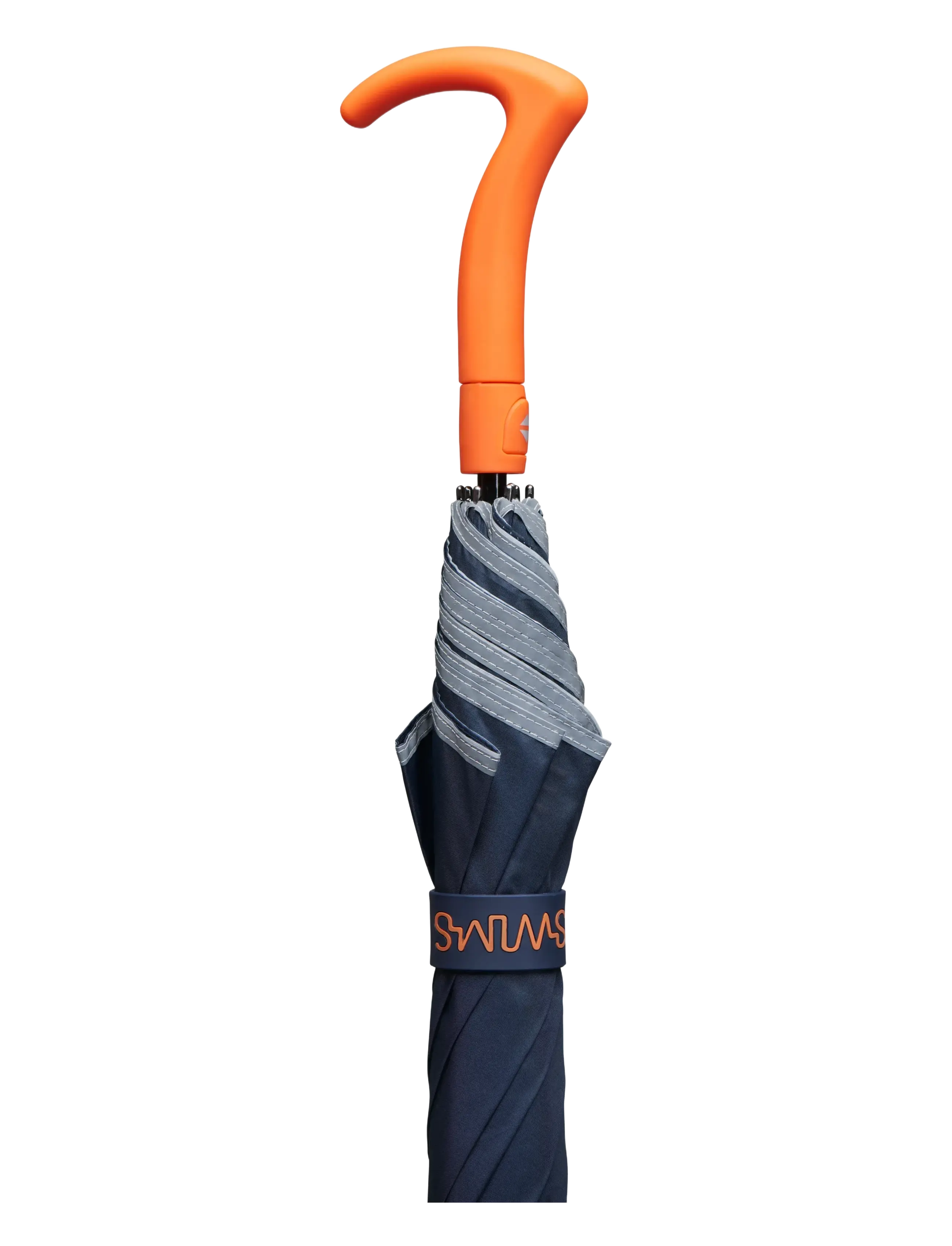 Swims - Umbrella Long - regenschirme - navy/orange - 1