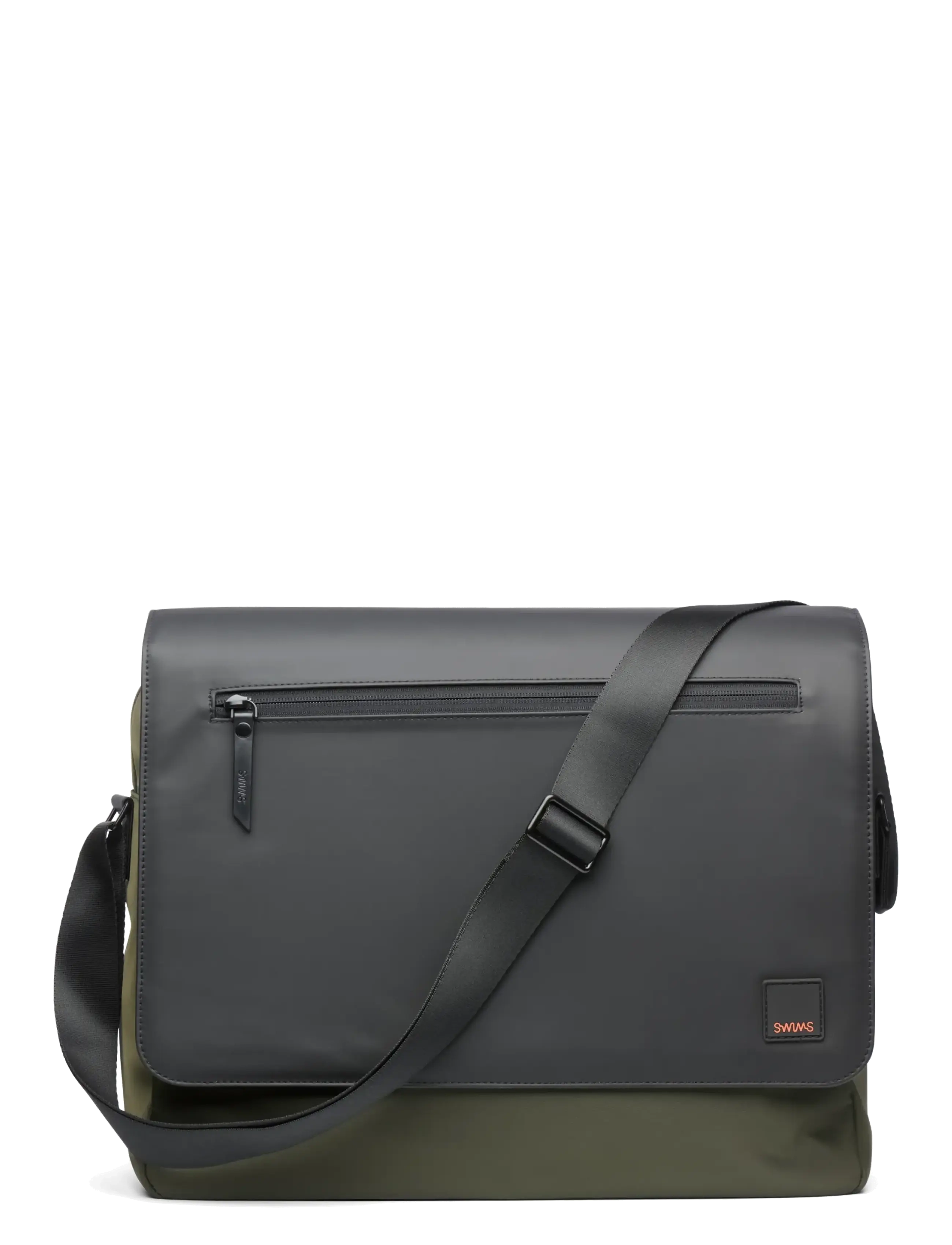 Swims Large Messenger Bag - Khaki green - ONE SIZE