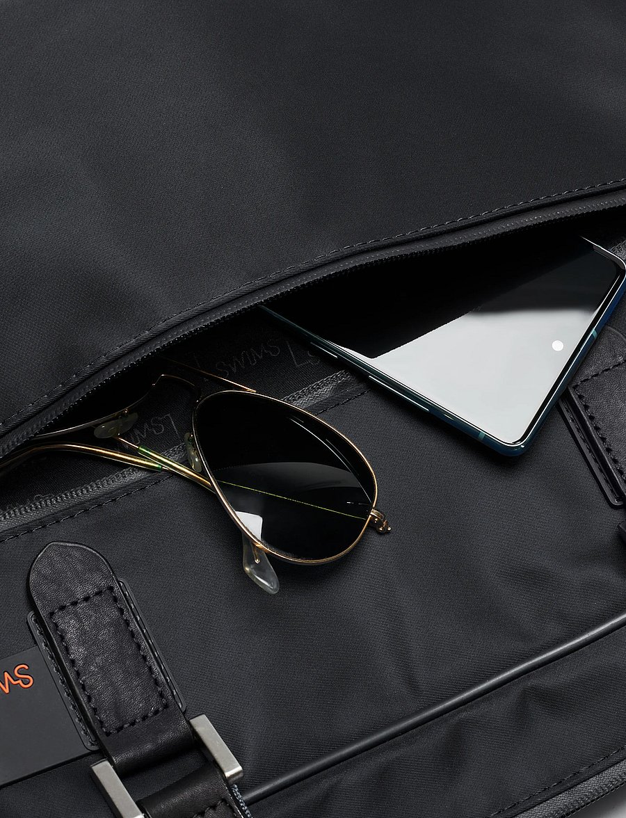Swims - Attaché - computertasker - black - 4