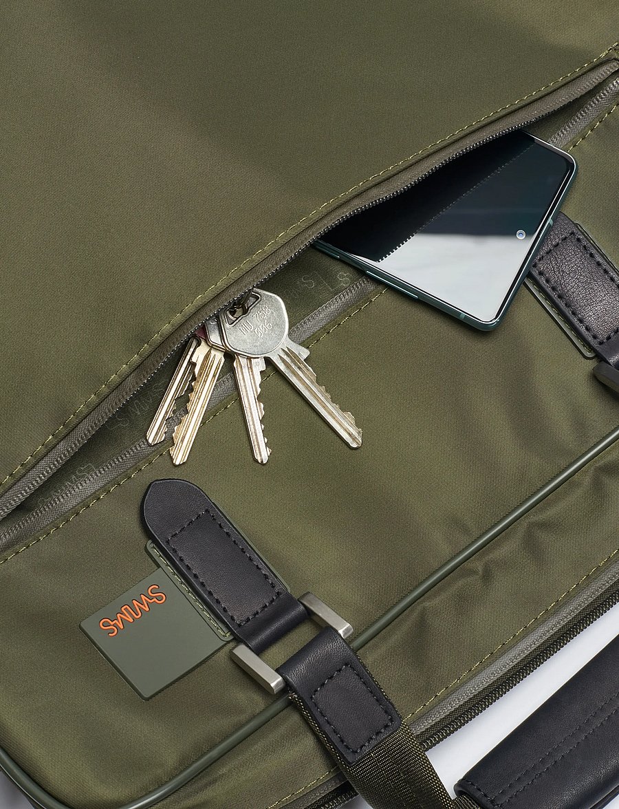 Swims - Attaché - computertasker - olive - 4