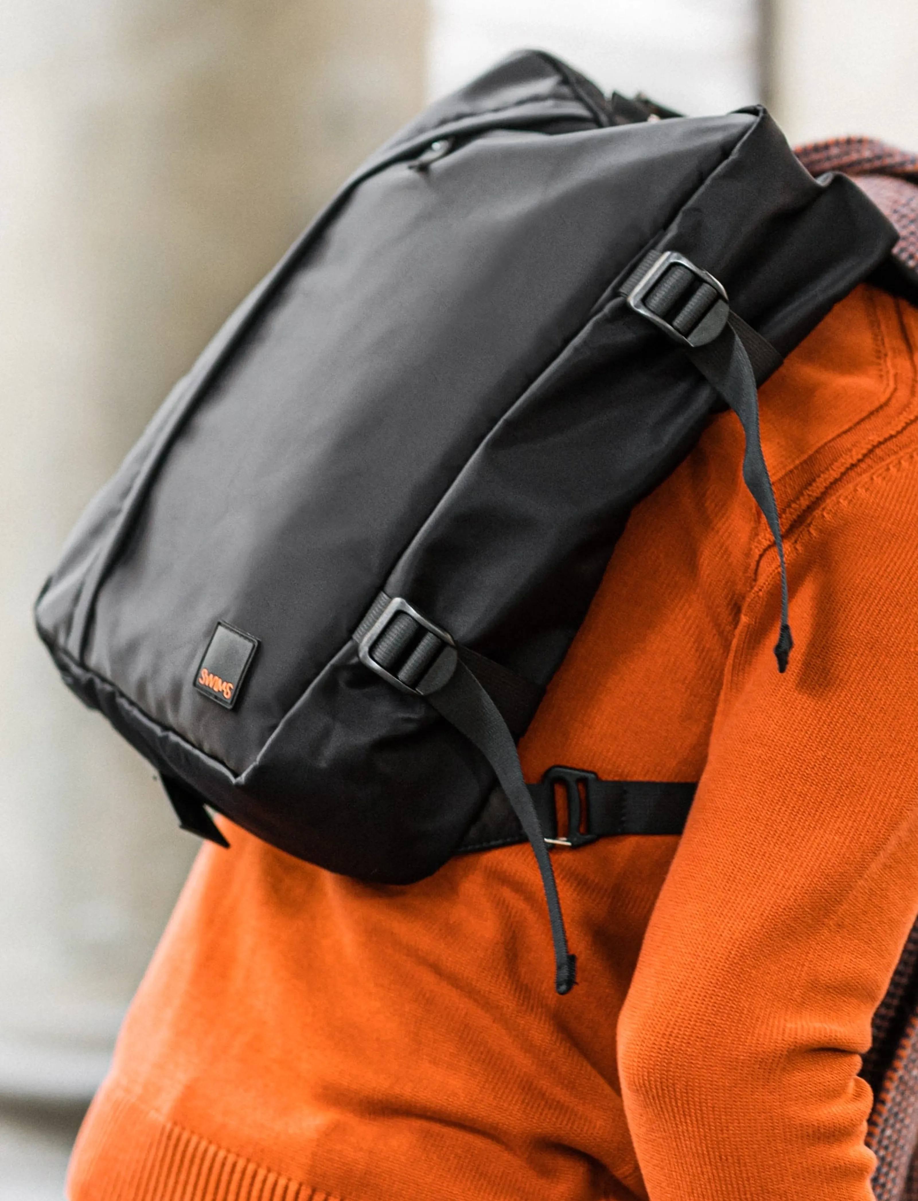 Swims Hybrid Bag, One Size 41 cm, Bags, Schwarz - Computer Männerswear
