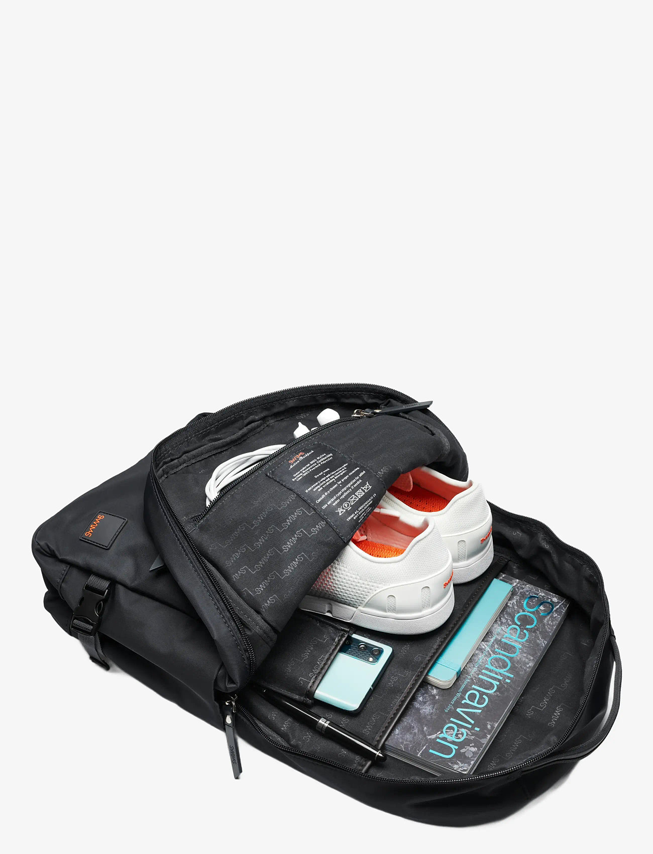 Swims - Motion Backpack - business backpacks - black - 3