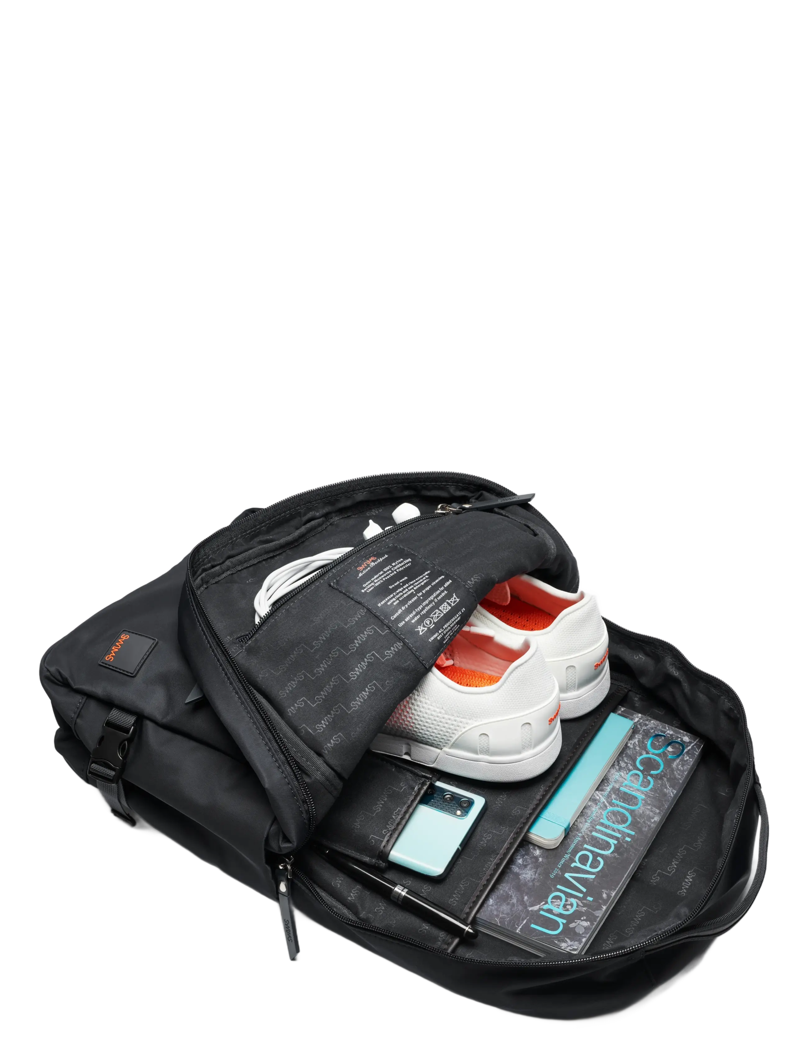 Swims - Motion Backpack - Äriseljakotid - black - 3