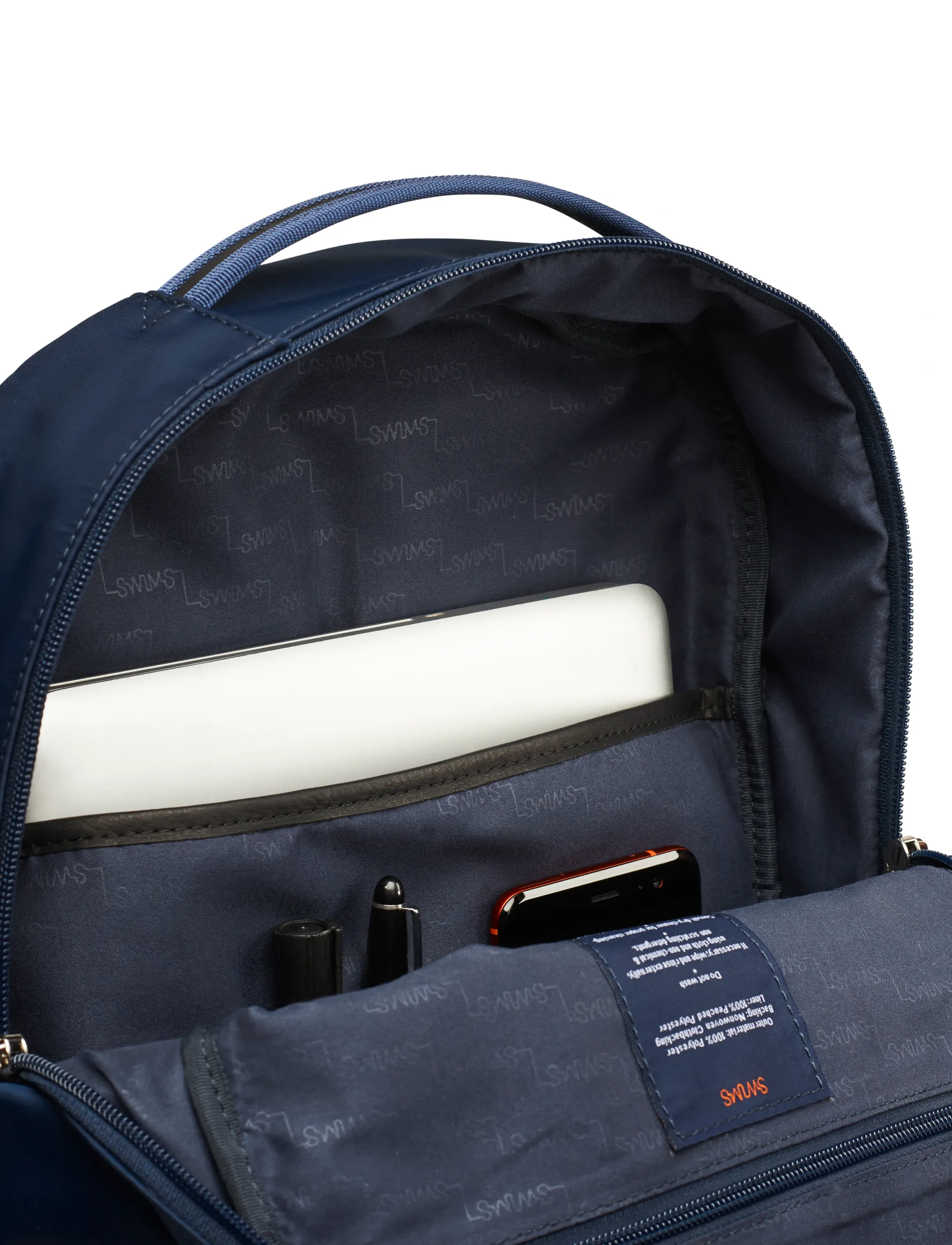 Swims - Motion Backpack - bakpokar fyrir skrifstofuna - navy - 3