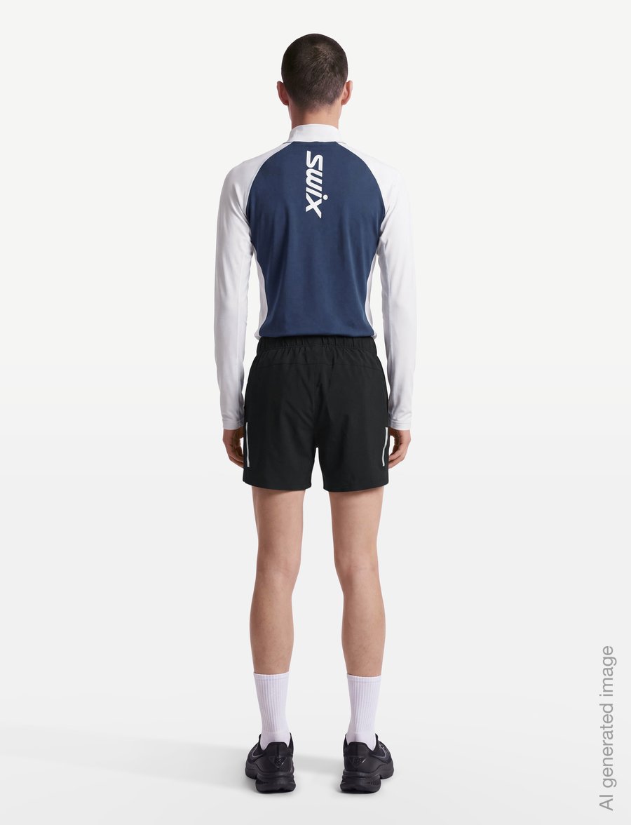 Swix - Roadline Light Shorts M - lühikesed jooksupüksid - 10000-black - 4