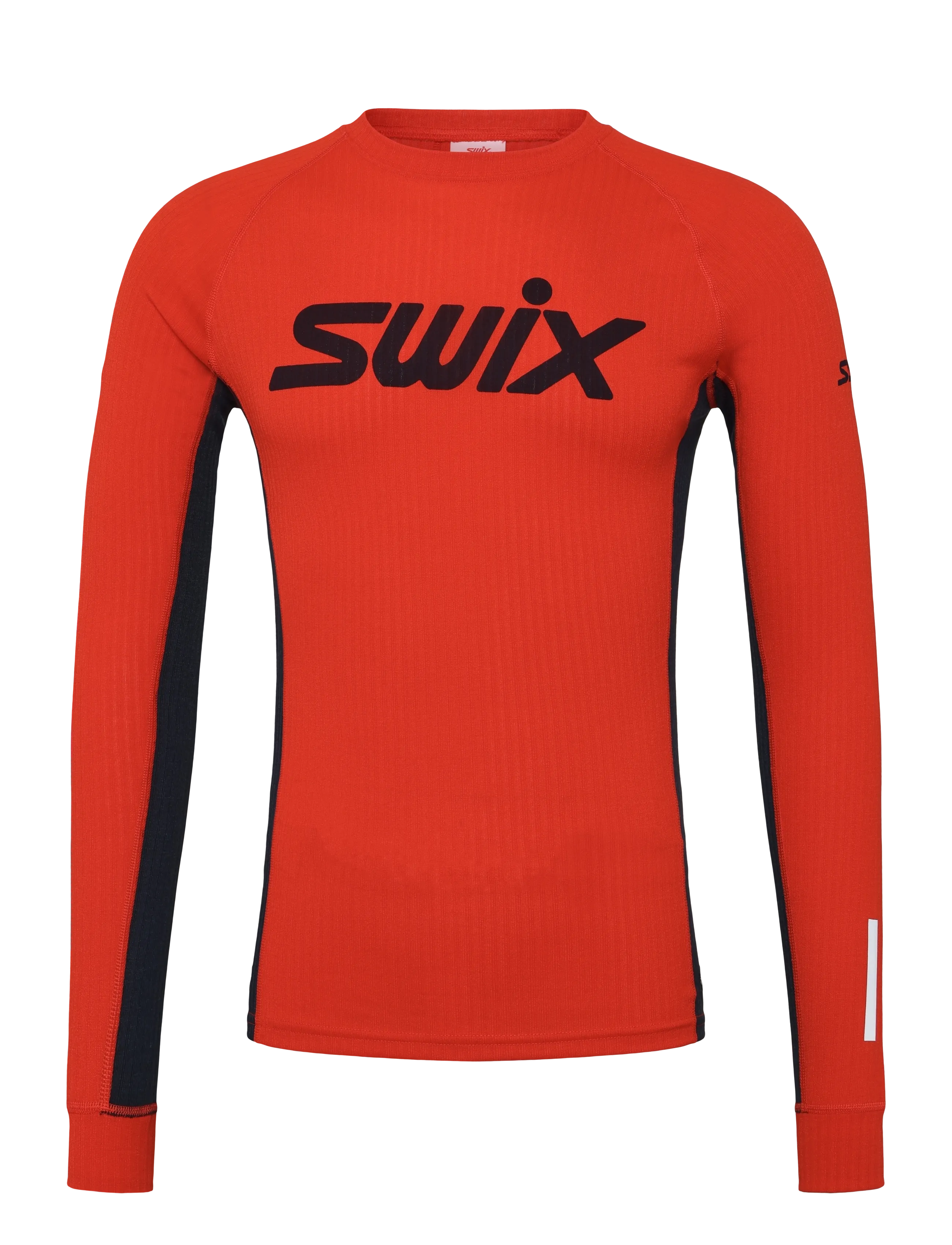 Swix Roadline Racex Long Sleeve M, S, Sport Base Layers, Rot - Layer Oberteile, Männerswear