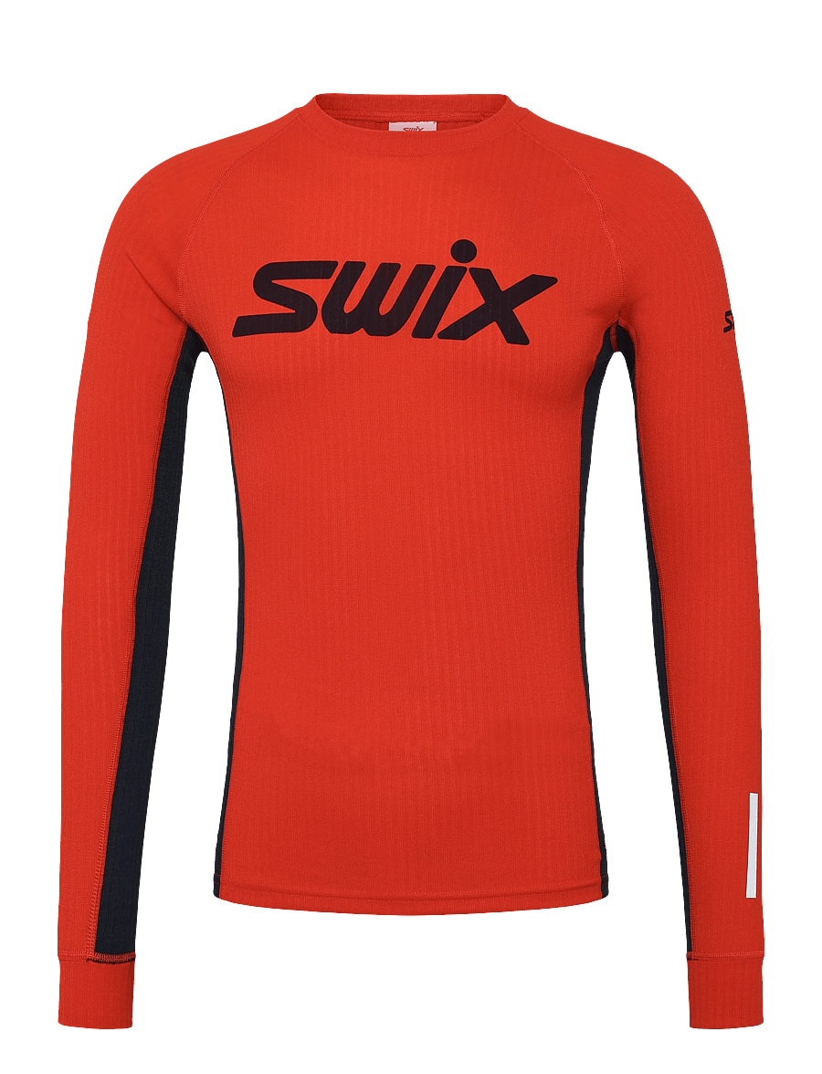 Swix - Roadline RaceX Long Sleeve M - 99981-fiery red/dark navy - 0