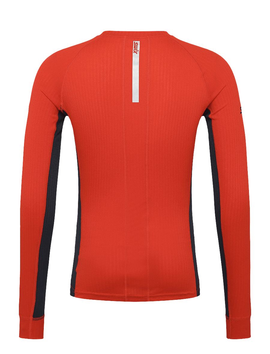 Swix - Roadline RaceX Long Sleeve M - 99981-fiery red/dark navy - 1