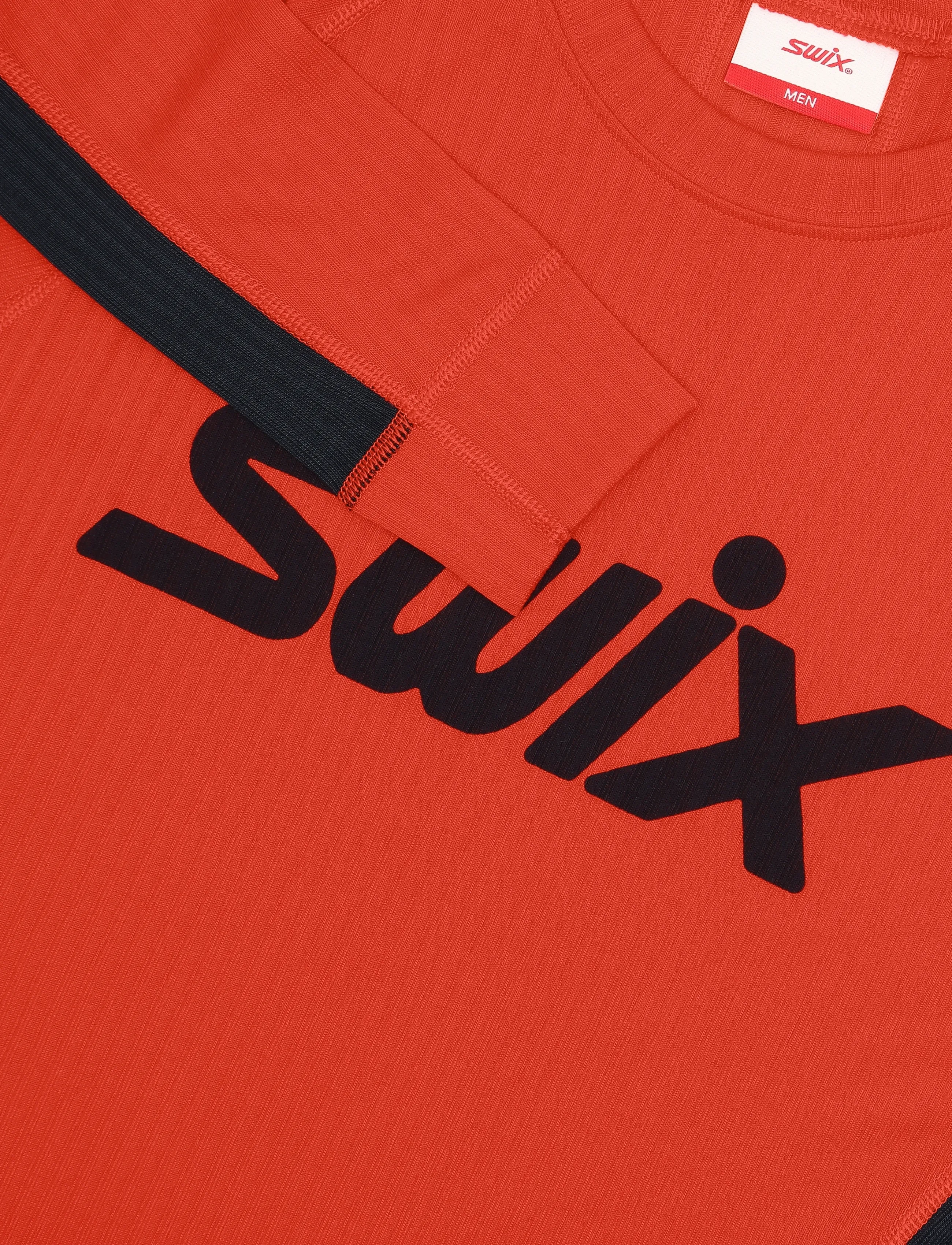 Swix - Roadline RaceX Long Sleeve M - 99981-fiery red/dark navy - 2