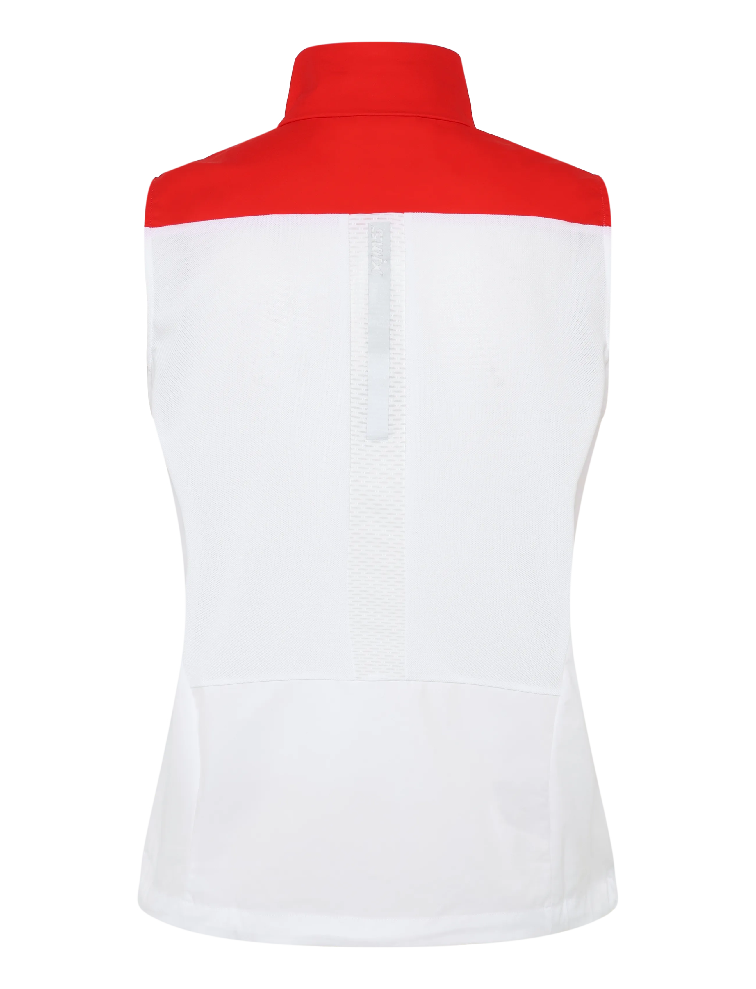 Swix - Roadline Wind Vest W - outdoor - 00035-bright white/fiery red - 1
