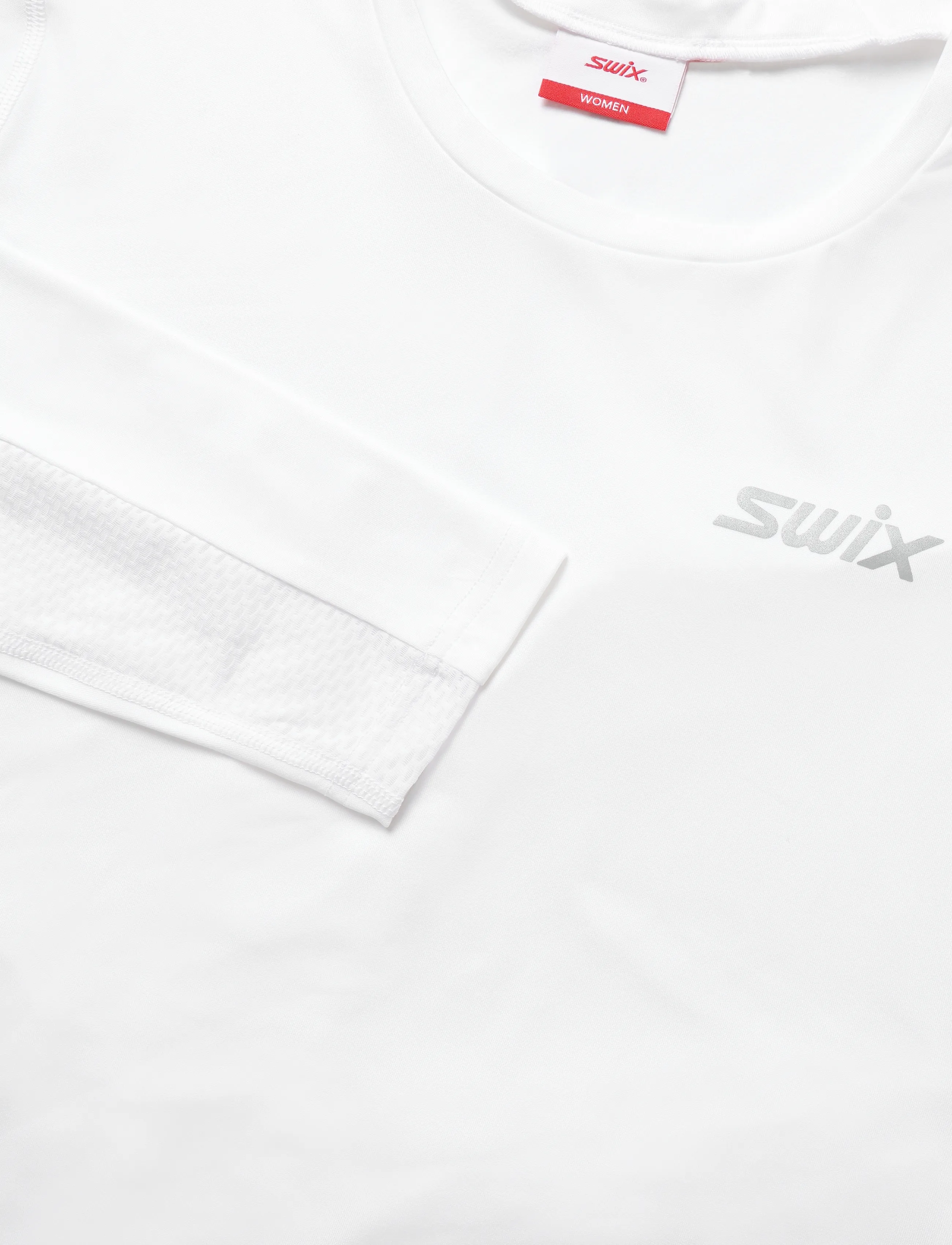 Swix - Pace NTS Long Sleeve Baselayer Top W - overtøj - 00000-bright white - 2