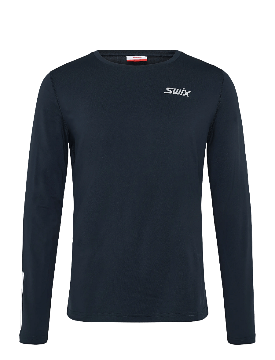 Swix - Pace NTS Long Sleeve Baselayer Top W - funktionsunterwäsche - oberteile - 75100-dark navy - 0