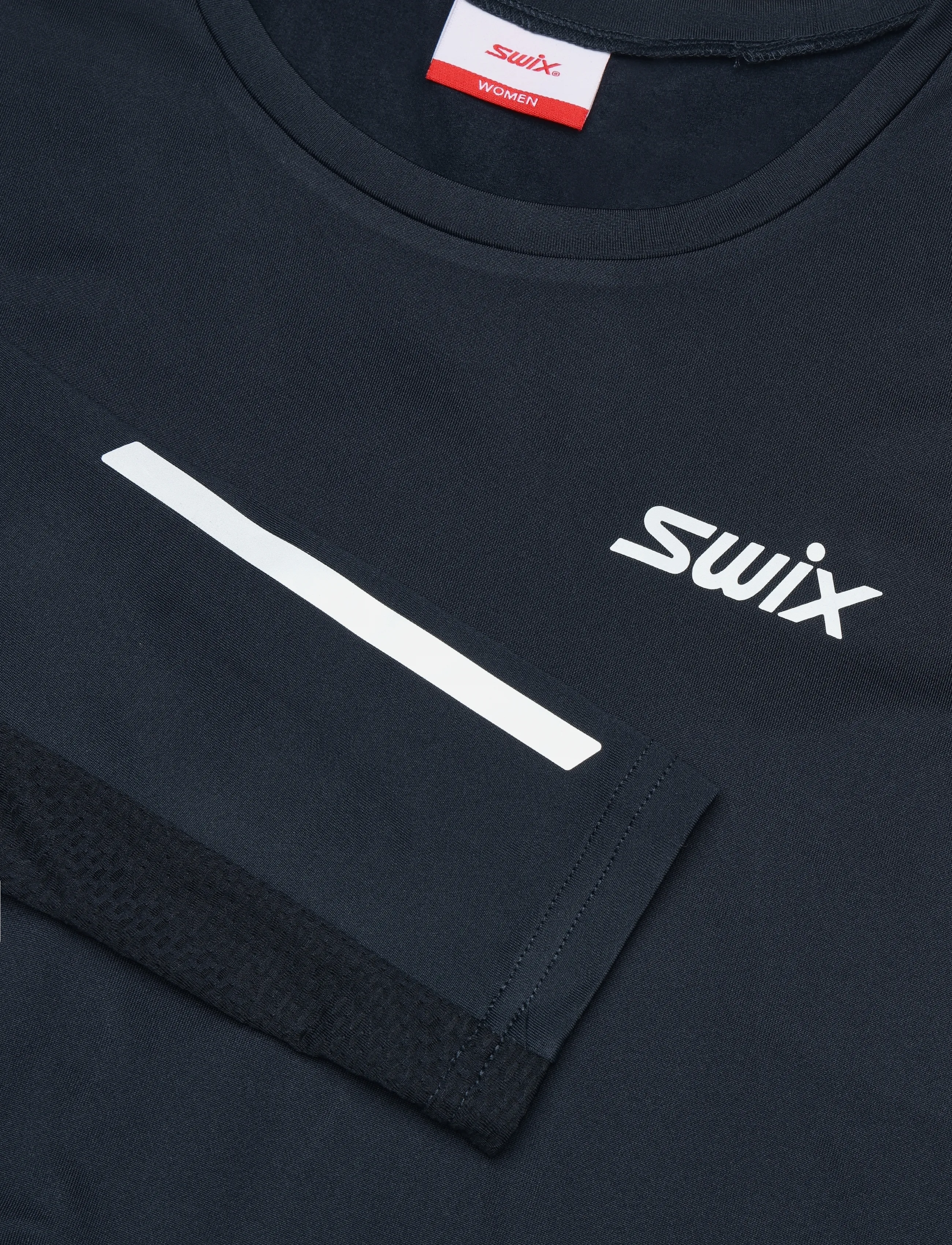 Swix - Pace NTS Long Sleeve Baselayer Top W - overtøj - 75100-dark navy - 2