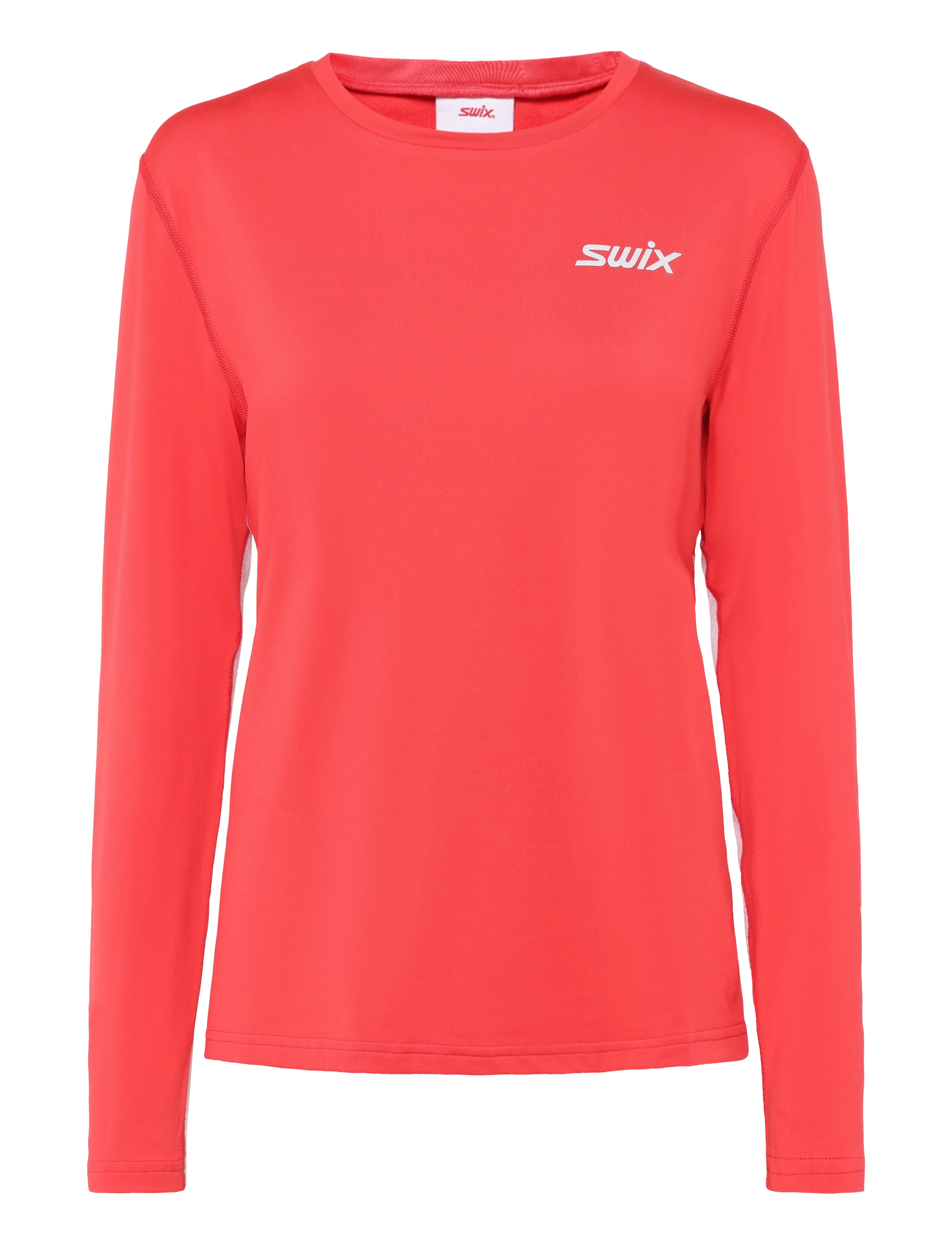 Swix Pace NTS Long Sleeve Baselayer Top W - Baselayer - 91002-CAYENNE / coral