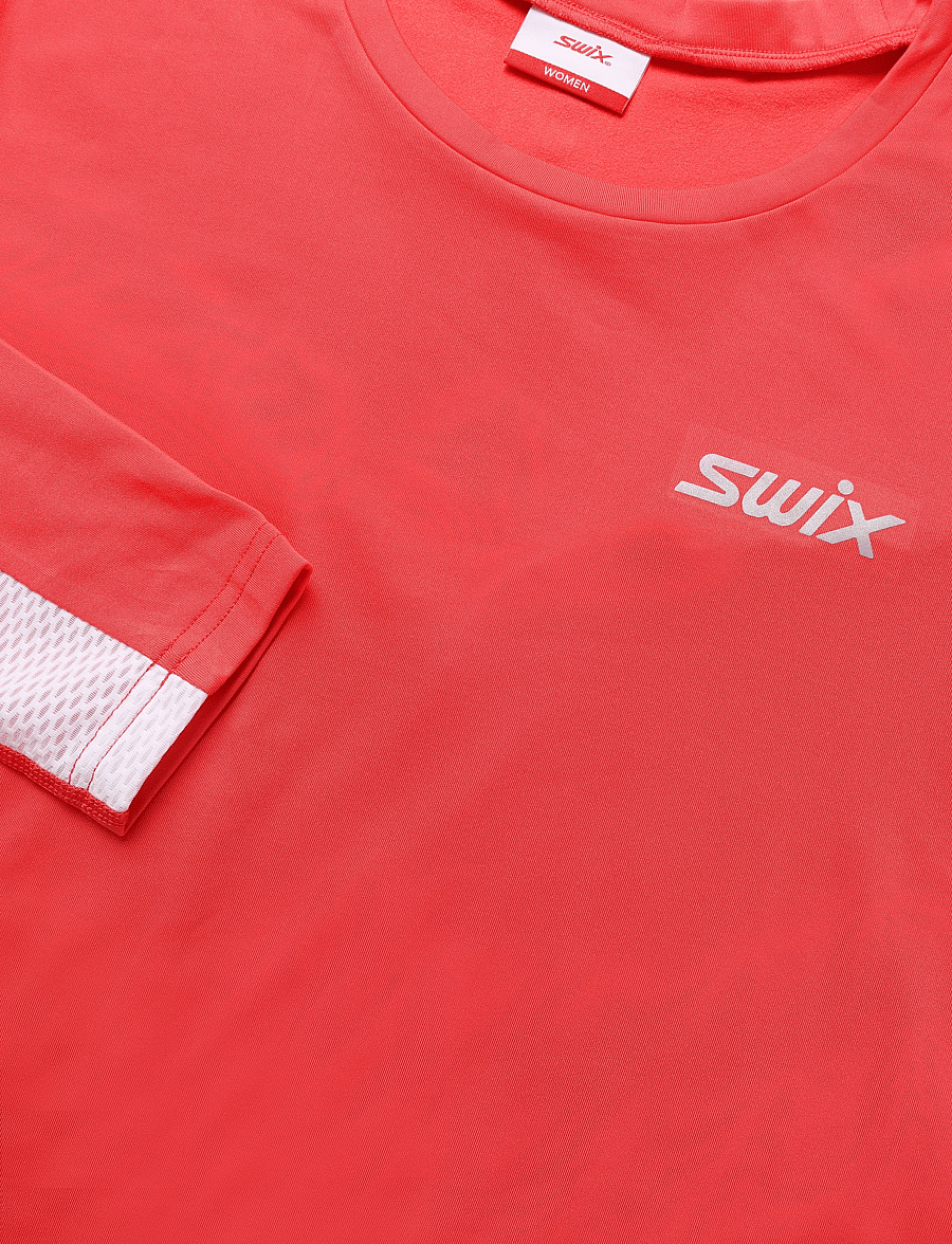 Swix - Pace NTS Long Sleeve Baselayer Top W - 91002-cayenne - 2