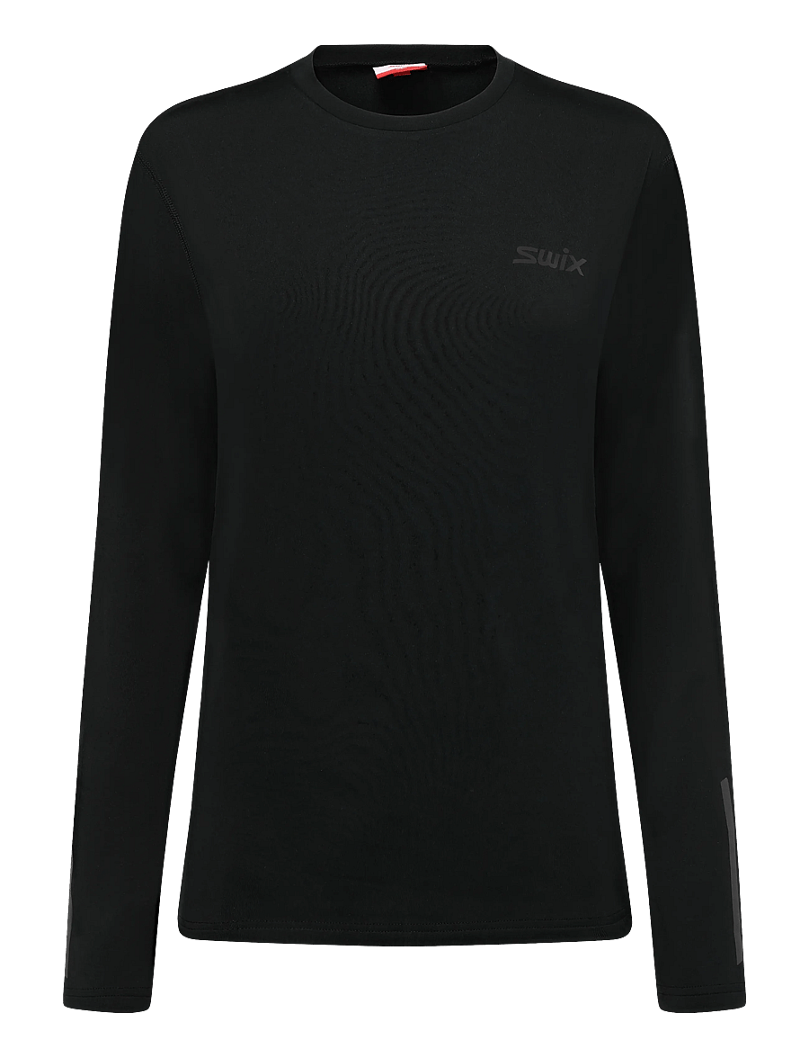 Swix - Pace NTS Long Sleeve Baselayer Top M - funktionsunterwäsche - oberteile - 10000-black - 0