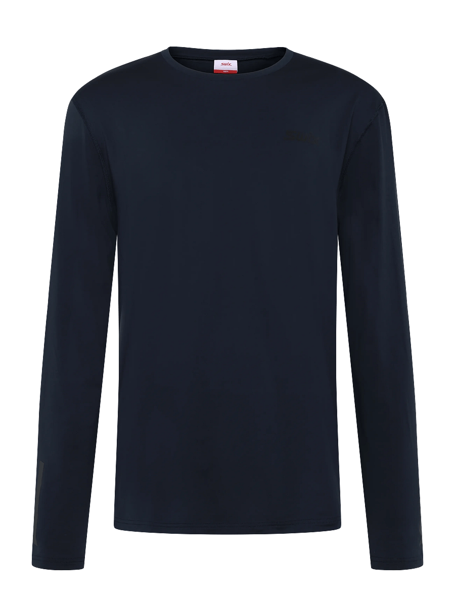 Swix - Pace NTS Long Sleeve Baselayer Top M - 75112-dark navy/black - 0