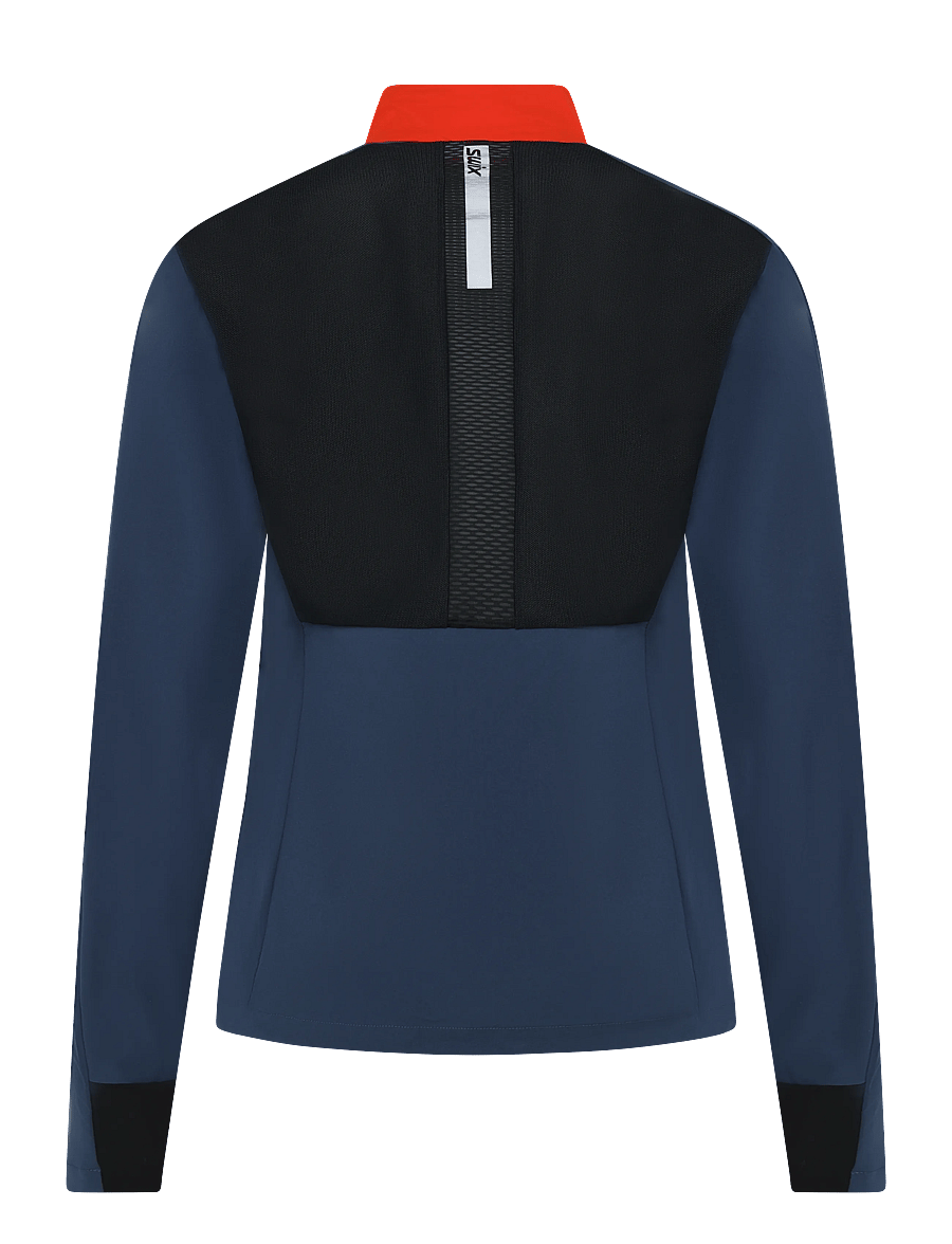 Swix - Roadline Wind Jacket W - trainingsjacken - 99980-fiery red/lake blue - 1