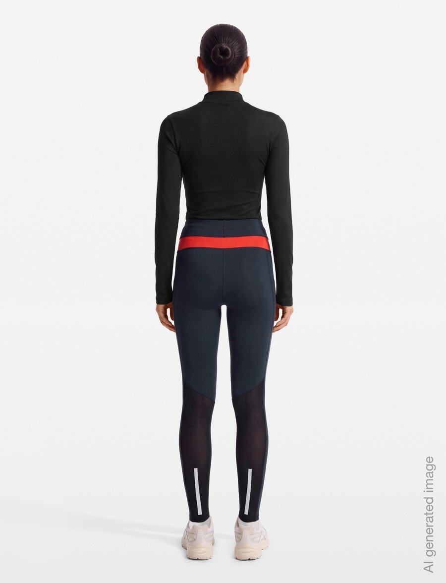 Swix - Roadline Tights W / Roadline Tights W - tamprės bėgimui - 75100-dark navy - 4