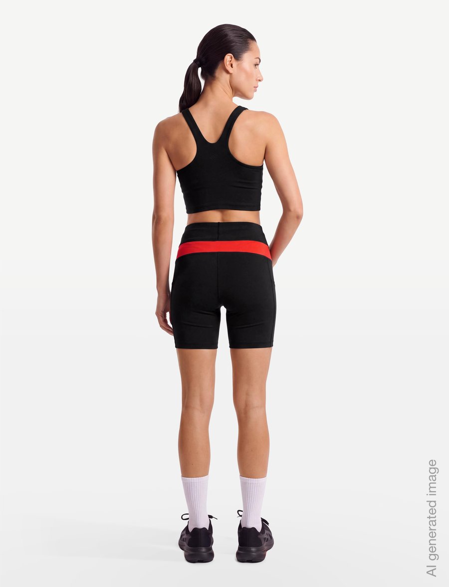 Swix - Roadline Short Tights W - løbetights - 10000-black - 4