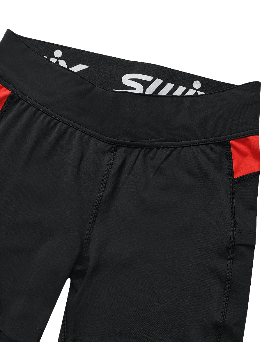 Swix - Roadline Short Tights W - lauftights - 10000-black - 2