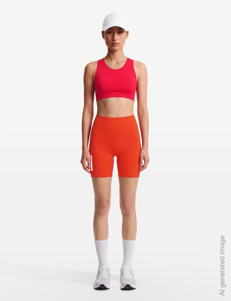 Swix - Roadline Short Tights W - 1/2 länge - 99992-fiery red - 0