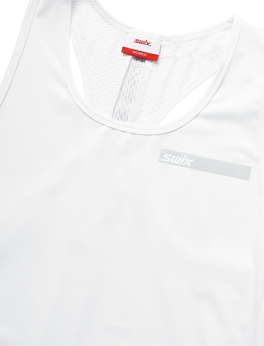 Swix - Roadline Singlet W - tank tops - 00000-bright white - 2