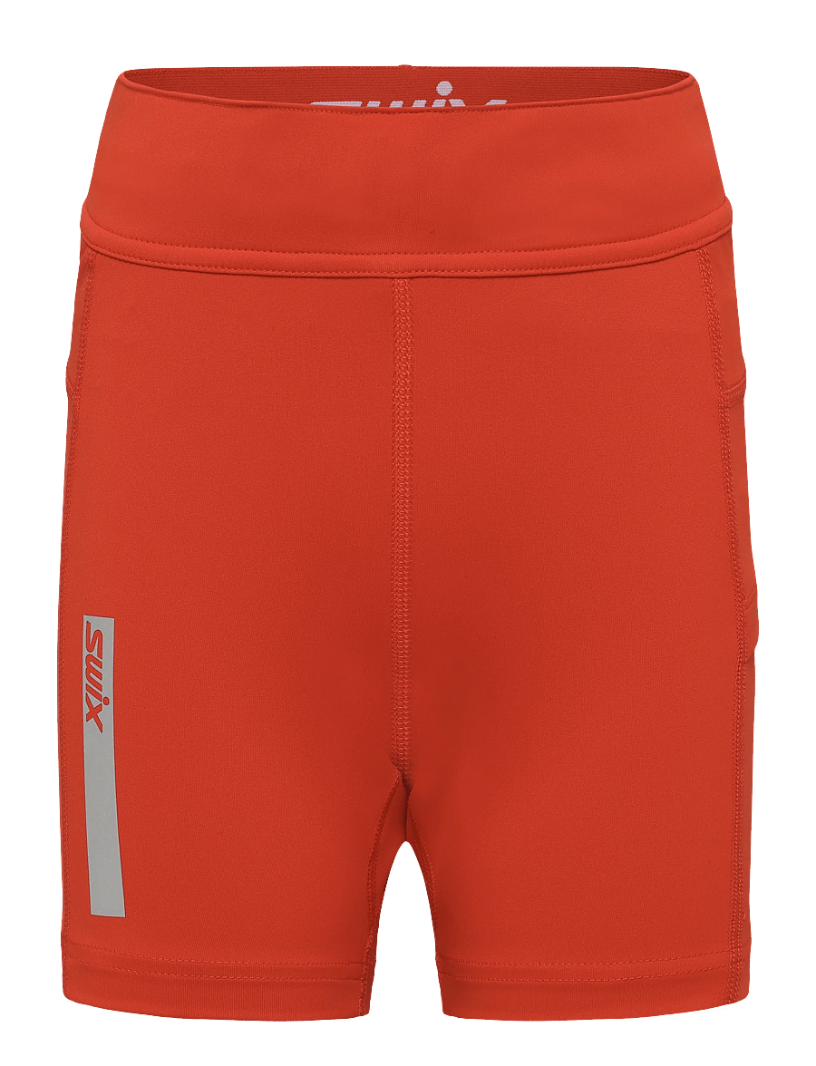 Swix - Roadline Half Tights Jr - cykelbyxor - 99992-fiery red - 0