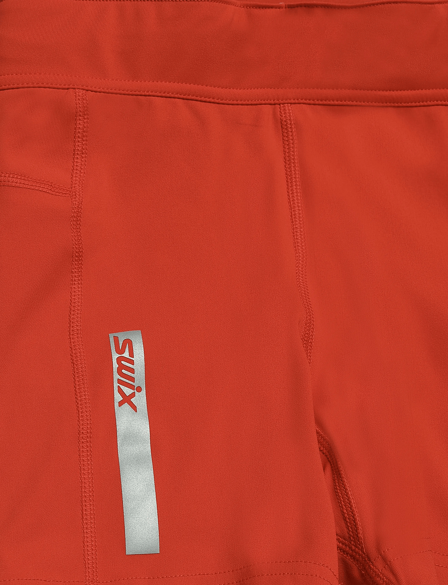 Swix - Roadline Half Tights Jr - cykelbyxor - 99992-fiery red - 2