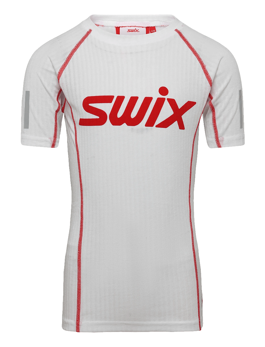 Swix - Roadline RaceX Short Sleeve Jr - 00000-bright white - 0