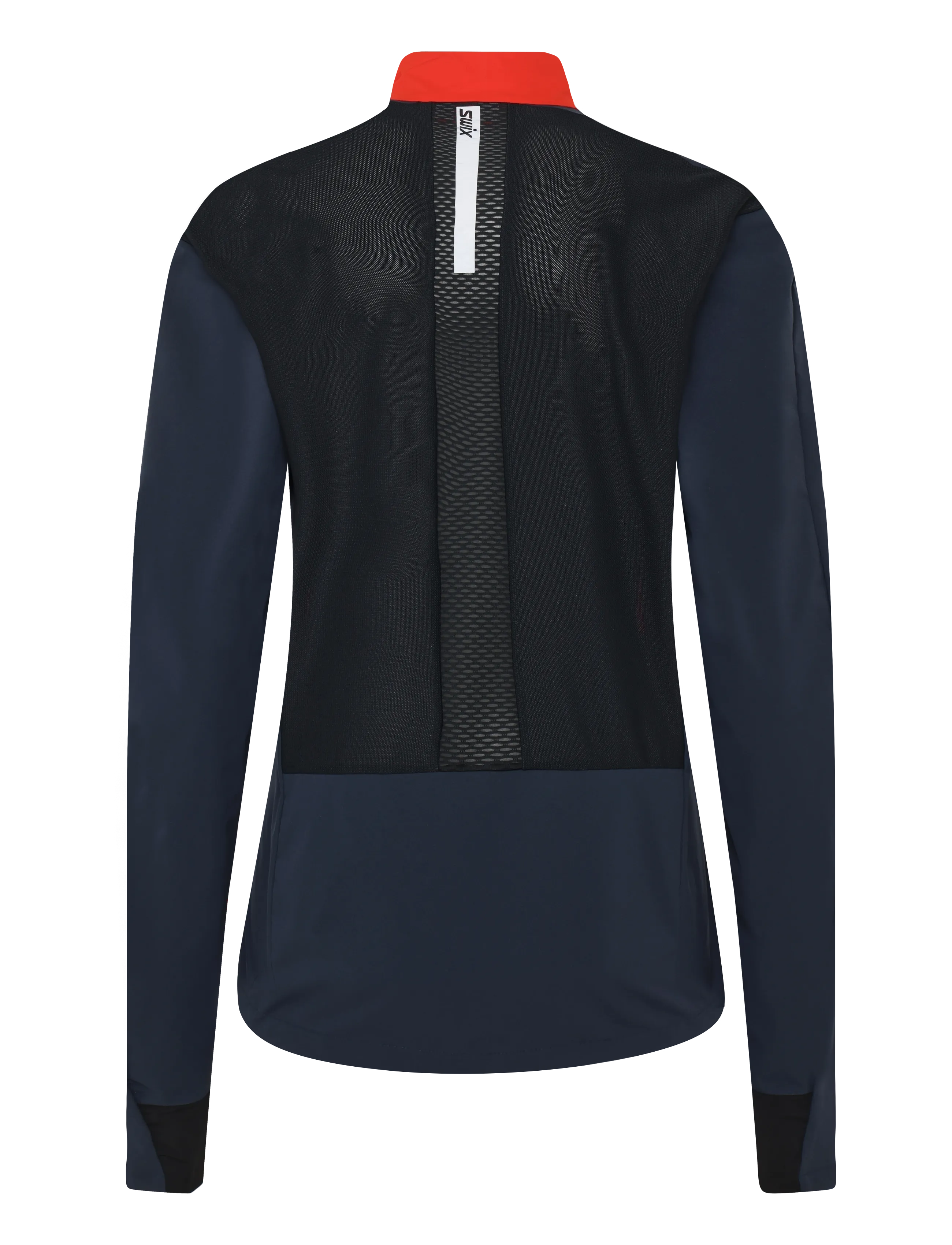 Swix - Roadline Wind Jacket M - 99981-fiery red/dark navy - 1