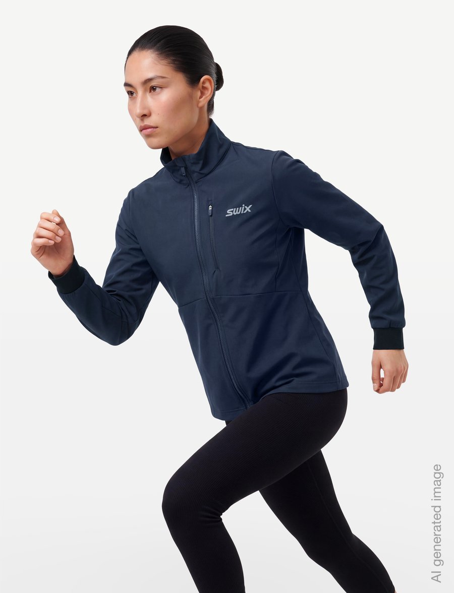 Swix - Pace Wind Jacket W - trainingsjacken - 75100-dark navy - 3