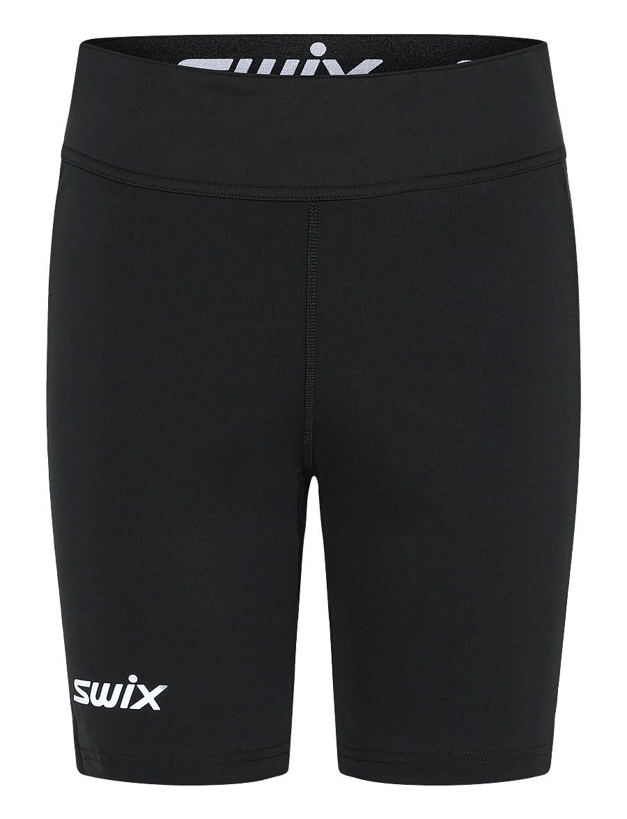 Swix - Pace High Waist Half Tights W - löparshorts - 10000-black - 0