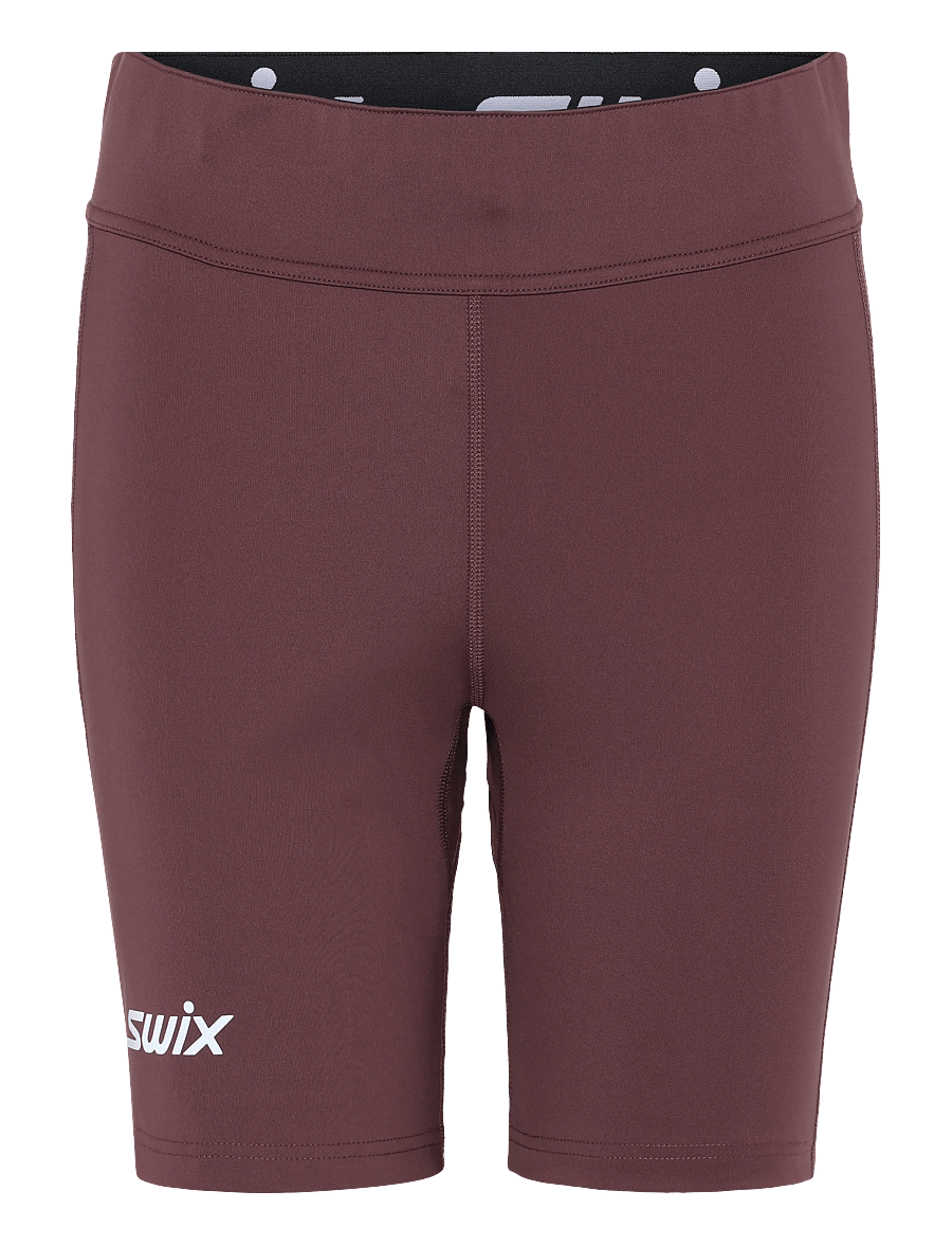 Swix - Pace High Waist Half Tights W - laufshorts - 80954-plum - 0