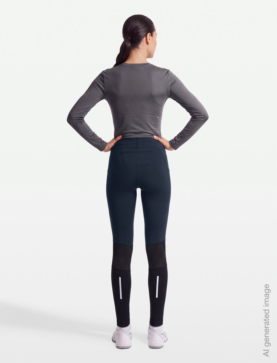 Swix - Pace High Waist Tights W - fuld længde - 75100-dark navy - 4