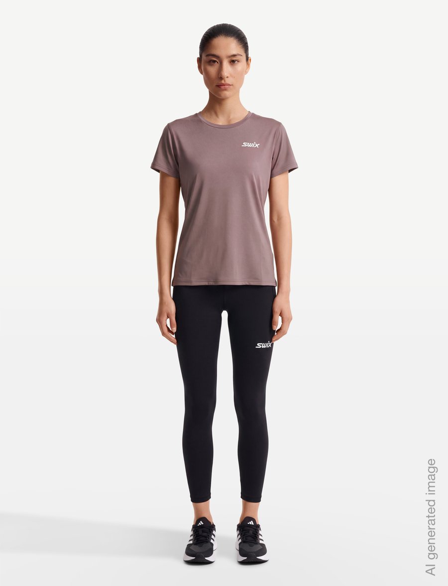 Swix - Pace NTS Short Sleeve Baselayer Top W - t-shirts - 80953-light plum - 0